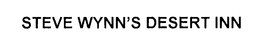 STEVE WYNN'S DESERT INN trademark