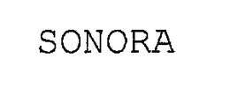 SONORA trademark