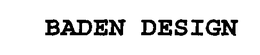 BADEN DESIGN trademark