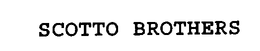 SCOTTO BROTHERS trademark