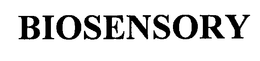 BIOSENSORY trademark