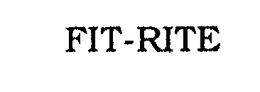 FIT-RITE trademark