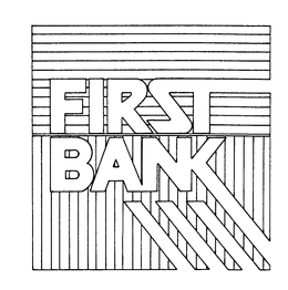 FIRST BANK trademark