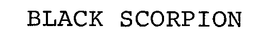 BLACK SCORPION trademark