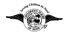 SERVING CHILDREN IN NEED CHILDREN'S FLIGHT OF HOPE trademark