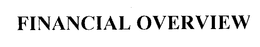 FINANCIAL OVERVIEW trademark
