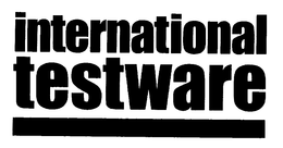 INTERNATIONAL TESTWARE trademark