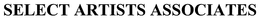 SELECT ARTISTS ASSOCIATES trademark