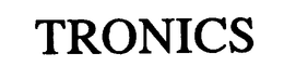 TRONICS trademark