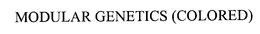 MODULAR GENETICS (COLORED) trademark