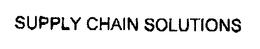 SUPPLY CHAIN SOLUTIONS trademark