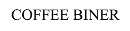 COFFEE BINER trademark