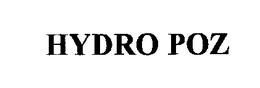 HYDRO POZ trademark