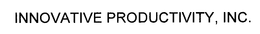 INNOVATIVE PRODUCTIVITY, INC. trademark