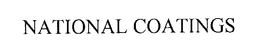 NATIONAL COATINGS trademark