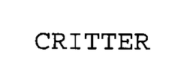 CRITTER trademark