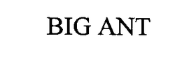 BIG ANT trademark