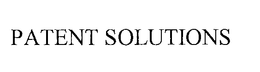 PATENT SOLUTIONS trademark