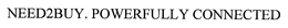 NEED2BUY. POWERFULLY CONNECTED trademark