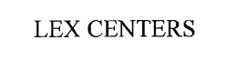 LEX CENTERS trademark