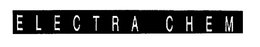 ELECTRA CHEM trademark