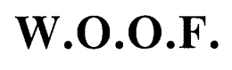 W.O.O.F. trademark