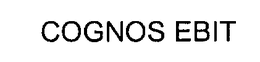 COGNOS EBIT trademark