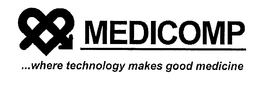 MEDICOMP ...WHERE TECHNOLOGY MAKES GOOD MEDICINE trademark