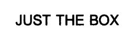 JUST THE BOX trademark
