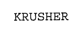 KRUSHER trademark