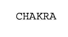 CHAKRA trademark