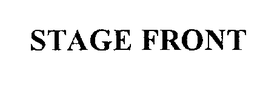 STAGE FRONT trademark