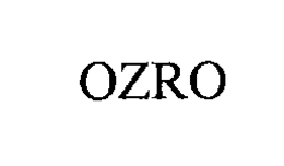 OZRO trademark