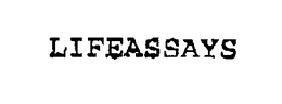 LIFEASSAYS trademark