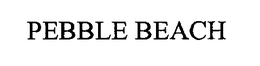 PEBBLE BEACH trademark