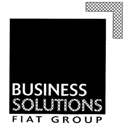 BUSINESS SOLUTIONS FIAT GROUP trademark