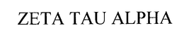 ZETA TAU ALPHA trademark