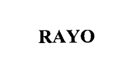 RAYO trademark