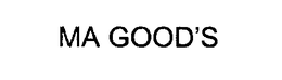 MA GOOD'S trademark