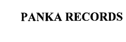PANKA RECORDS trademark