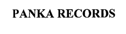 PANKA RECORDS trademark