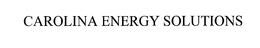 CAROLINA ENERGY SOLUTIONS trademark
