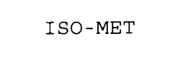 ISO-MET trademark
