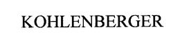KOHLENBERGER trademark