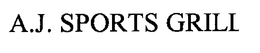 A.J. SPORTS GRILL trademark