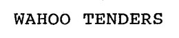 WAHOO TENDERS trademark