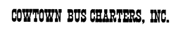 COWTOWN BUS CHARTERS, INC. trademark