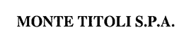 MONTE TITOLI trademark