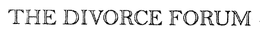 THE DIVORCE FORUM trademark