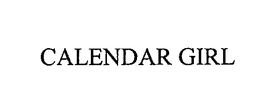 CALENDAR GIRL trademark
